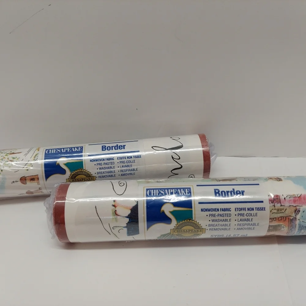 Chesapeake Wallcoverings Border KBE65161B Run 03 Pre pasted washable Removable.